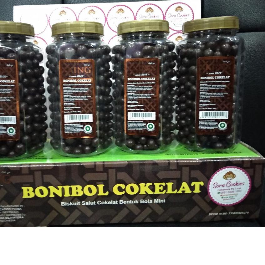 

♠ 1 Dus (Isi 4 toples) Bonibol Cokelat d' KING ♨