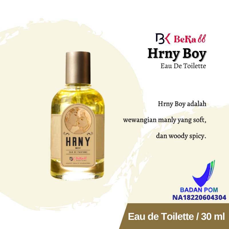 Hrny Boy Eau De Toilette - Beka88 - 30 ml - Mr. Crush Boy Parfume