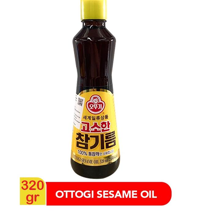 

✩ OTTOGI SESAME OIL 320 ML - MINYAK WIJEN DENGAN 100% WIJEN ASLI ♫