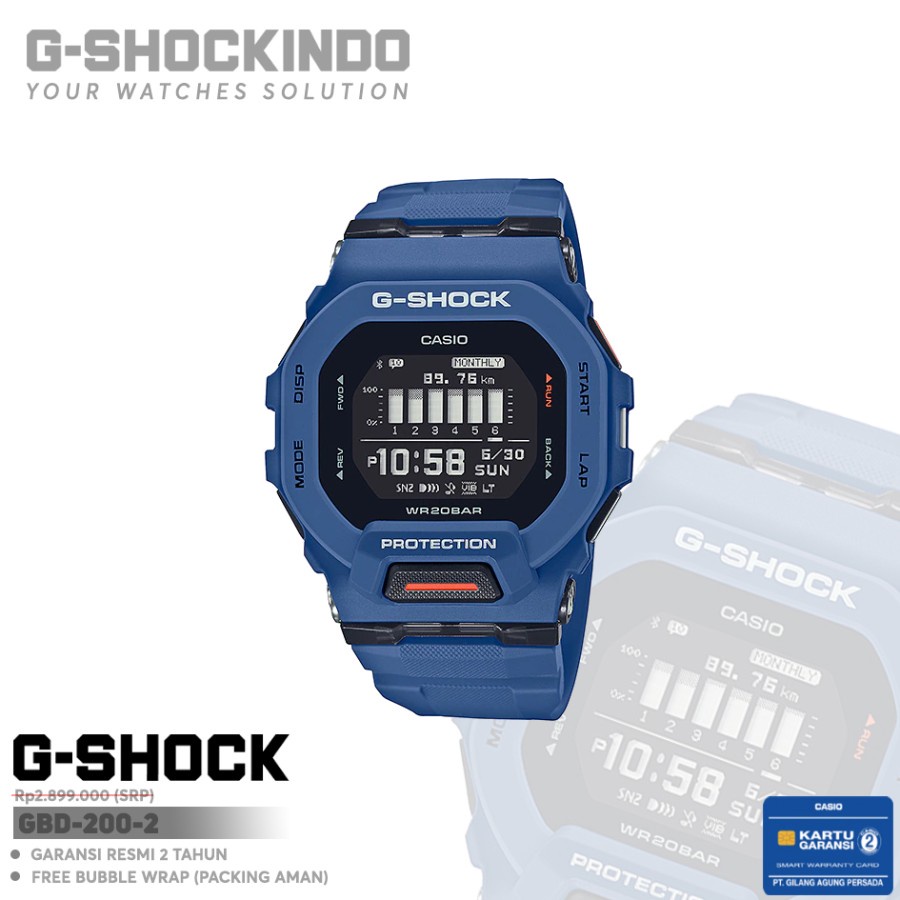 Casio G-Shock GBD-200-2 / GBD-200-2DR Original