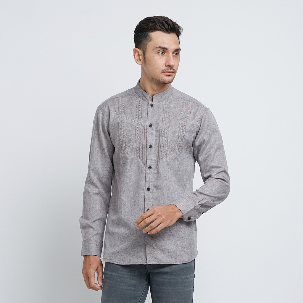 Baju Koko Bordir Motif Poros Original Sarung Kanjeng