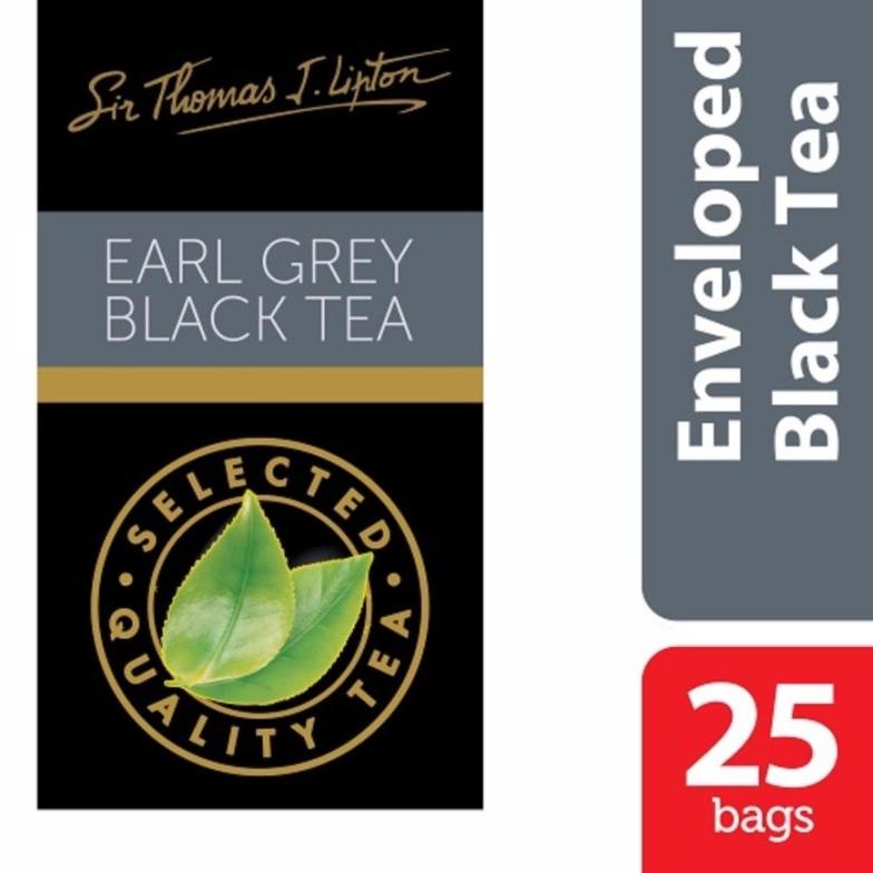 

➺ Lipton Earl Grey Black Tea Sir Thomas J Lipton ➾