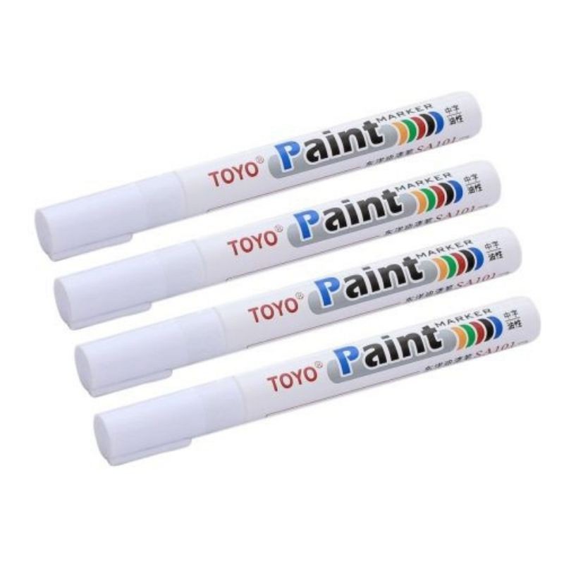 [ WARNA LENGKAP ] Spidol Ban Motor Dan Mobil / Paint Marker Pen - Toyo / Spidol Permanen