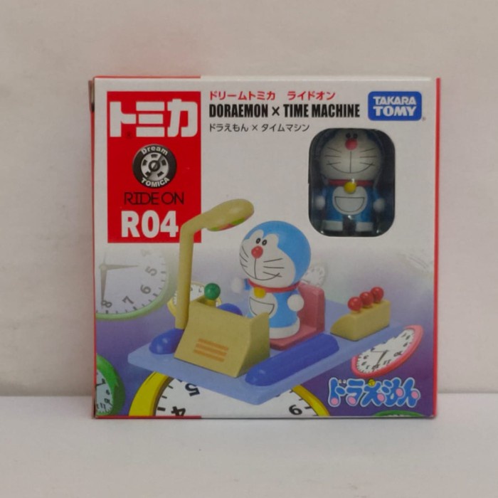 TOMICA RIDE ON R04 DORAEMON X TIME MACHINE TAKARA TOMY MAINAN ANAK TERMURAH