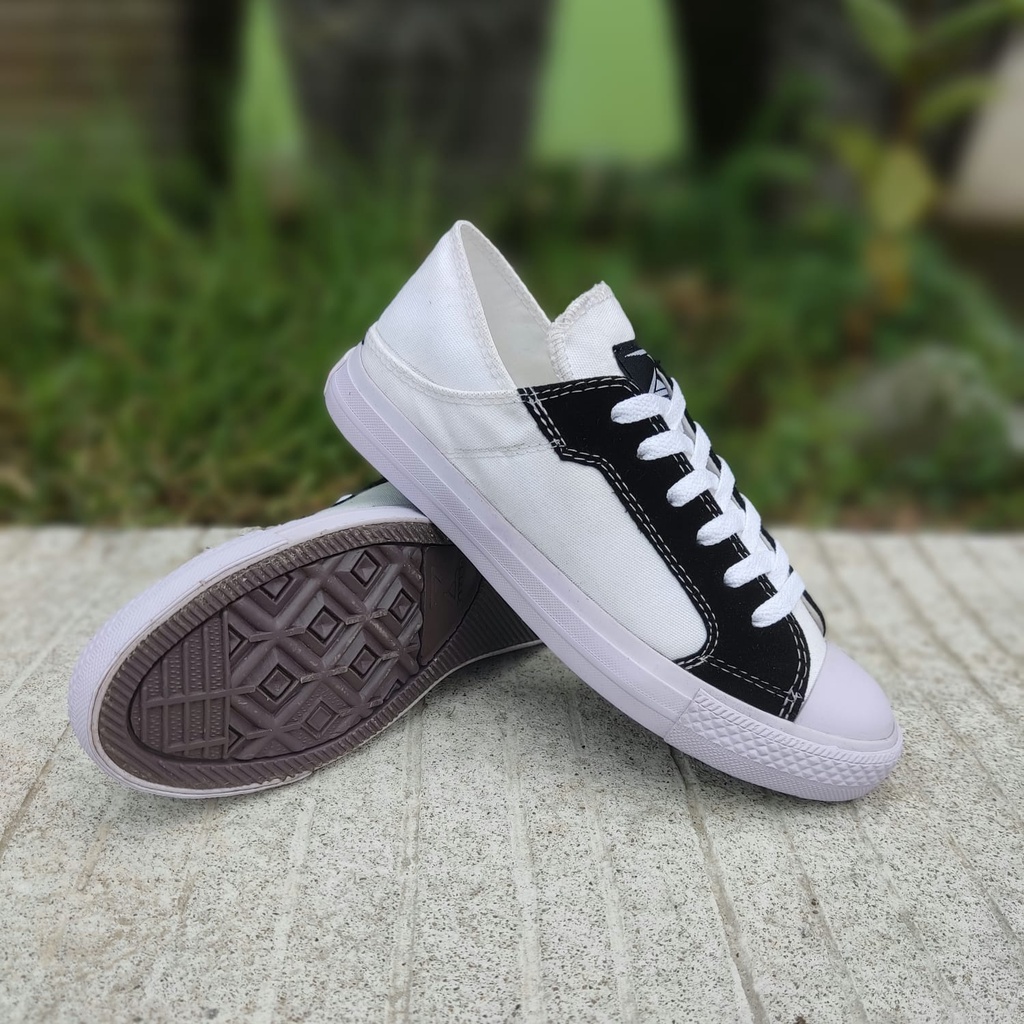NEW Sneakers Wanita Pria Dewasa Sepatu Kasual Kanvas Fashion Style Sepatu Sekolah Cewek Cowok Gaul Gaya Korea Model Kekinian Popular Milenial