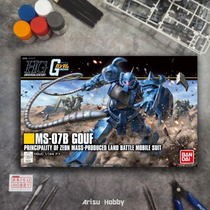 HG HGUC Gouf Revive MS-07B Gouf Gundam 1/144 Bandai