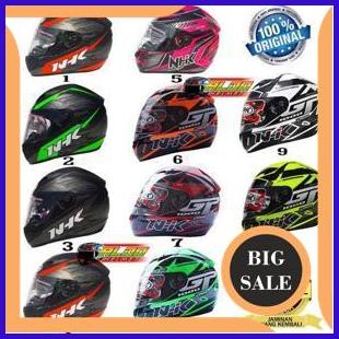 sparepart NHK GP 1000 MOTIF ORIGINAL HELM FULL FACE CEWEK COWOK TERBARU KYT 140ZZ3