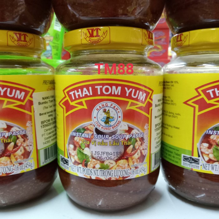 

Nang Fa Bumbu Tom Yum/Thai Tom Yum Instant Sour Soup Paste Nang Fah