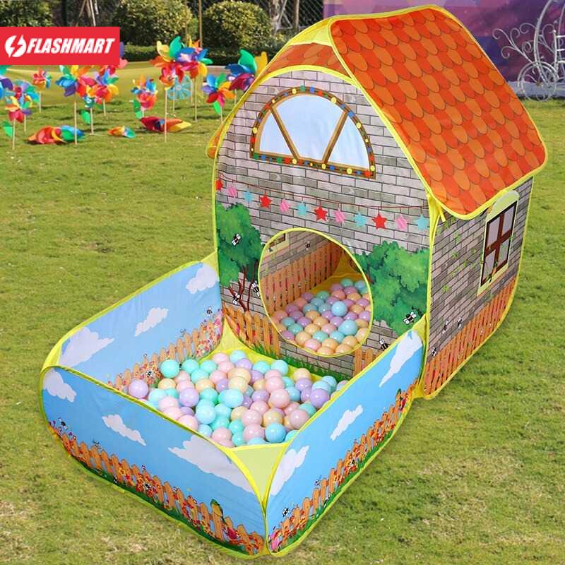 Flashmart Tenda Bermain Anak Portable Tent Model Garden House - KL100