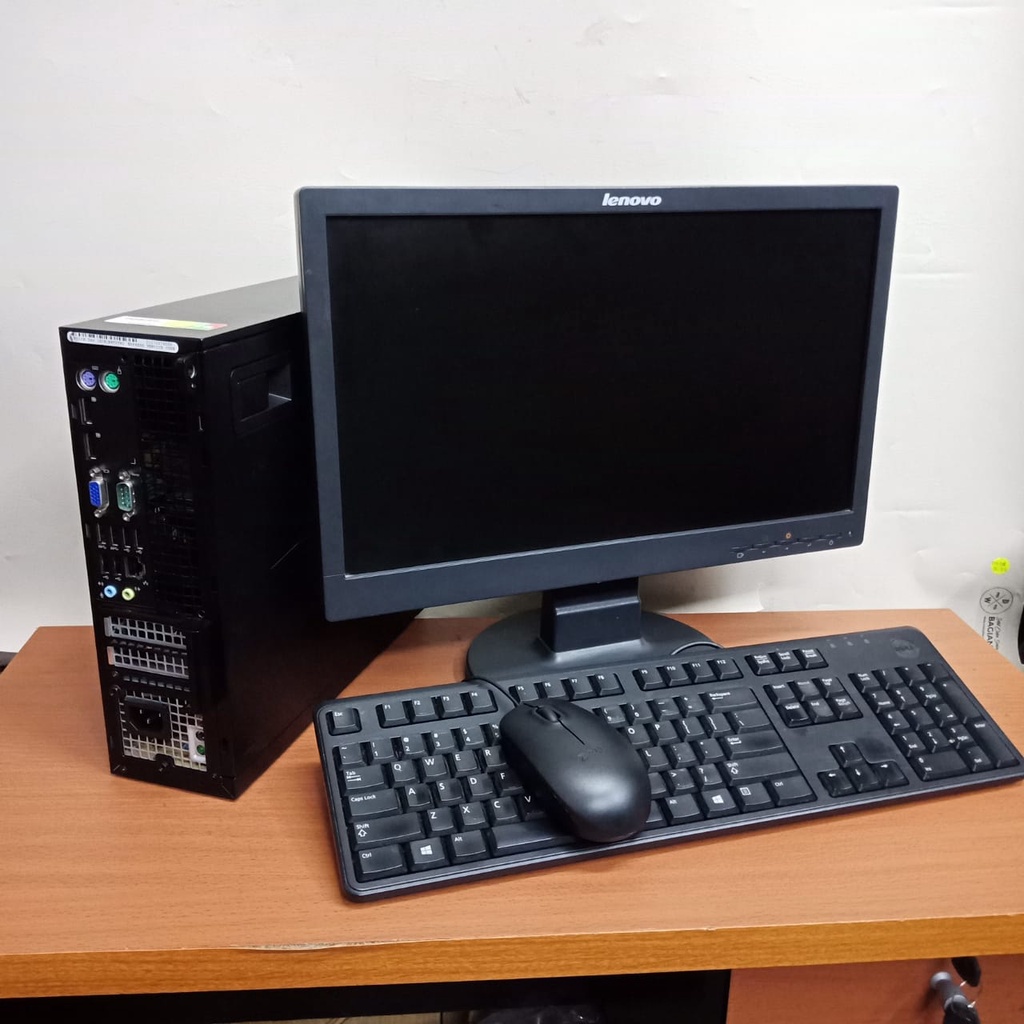 PAKET Cpu/PC Komputer DELL 3020/ 9020 SFF i3 i5 i7 + Monitor Keyboard + Mouse like new super murah meriah