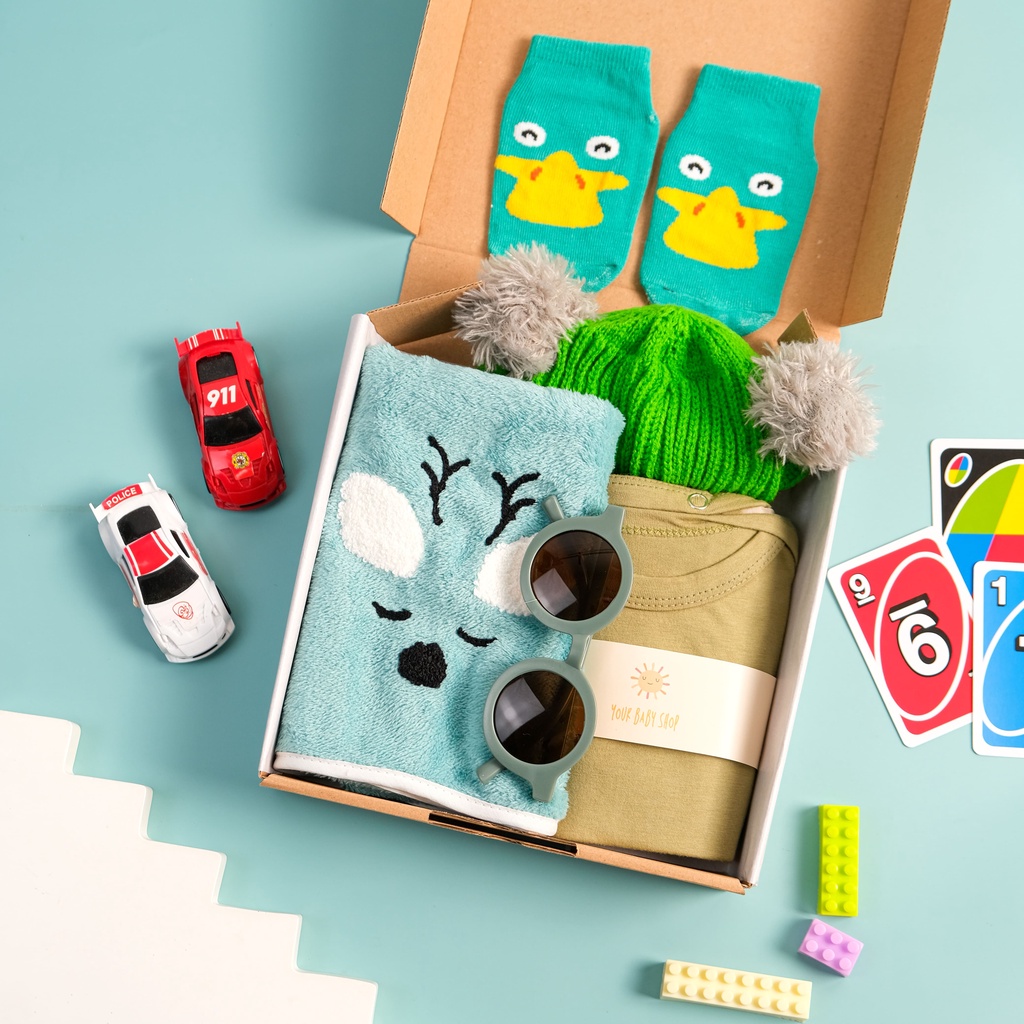 YBS Hampers Bayi Newborn Baby Gift Set Unisex Kado Parcel Lahiran Bayi Baru Lahir Laki Perempuan 0 6 Bulan