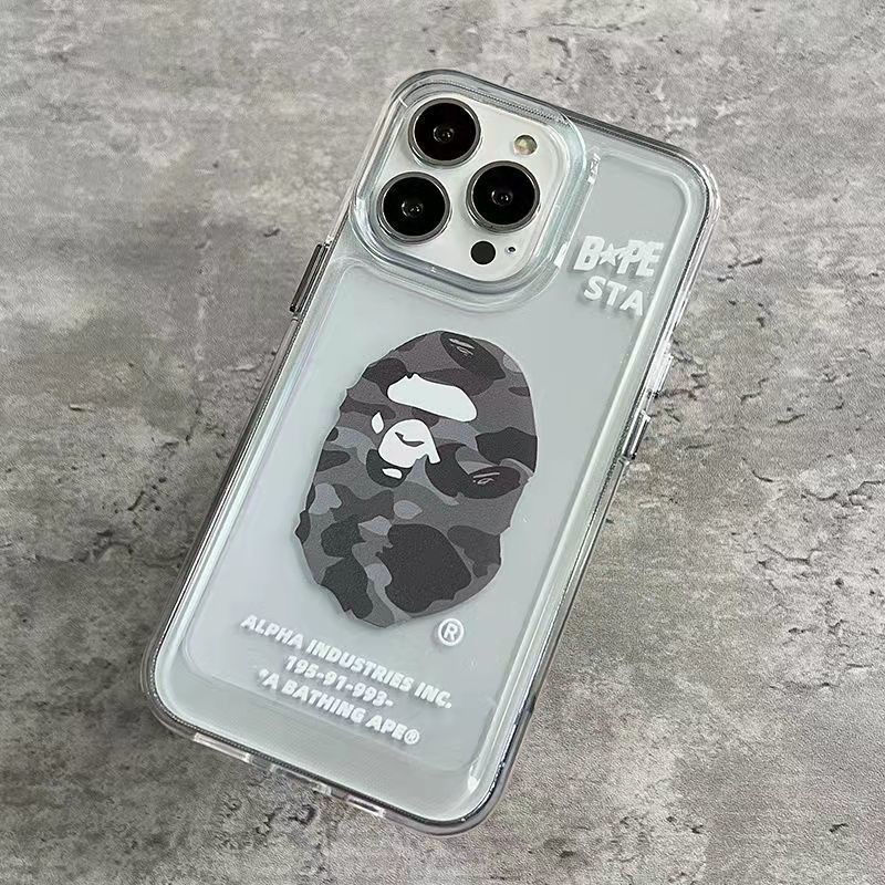 Case BAPE Bathing APE IPHONE XS XR XS MAX 11 PRO MAX 12 PRO MAX 13 PRO MAX 14 PLUS PRO MAX