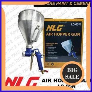 parts Air Hopper Gun NLG LC05N Alat Semprot Tekstur Semen Cat Spray Texture Semprotan Angi