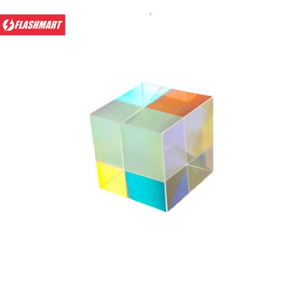 Flashmart Dekorasi Prisma Six Sided Bright Light Cube 12.7 mm - VAH12