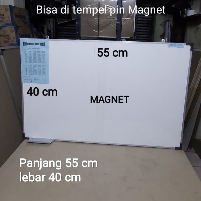 

Whiteboard anak 40 x 55 cm papan tulis 55 x 40 cm