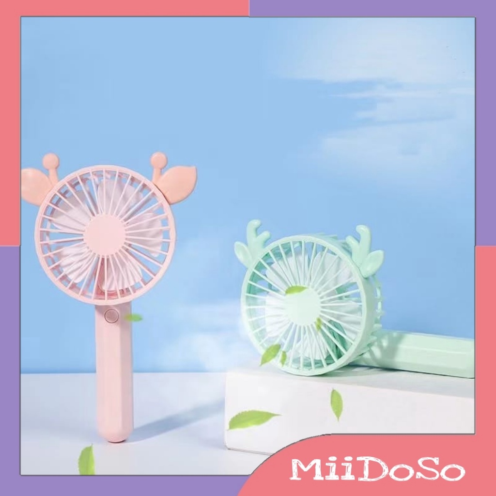 Handy mini fan / kipas lipat/ kipas angin portable / kipas tangan / kipas baterai