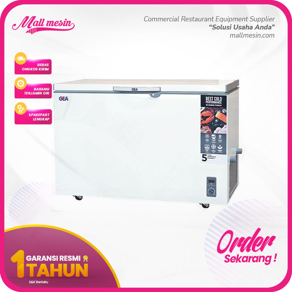 Chest Freezer GEA | Freezer Box Daging Semua Varian | Official Distributor