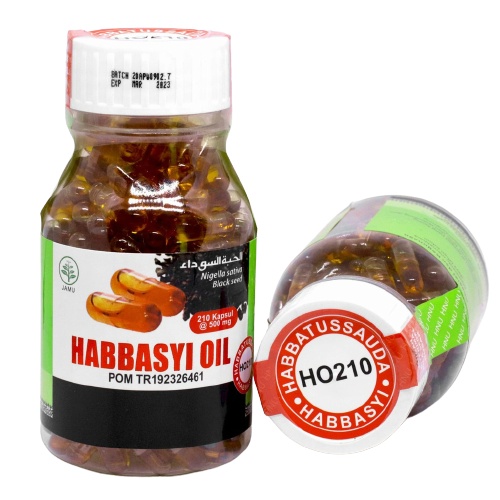 

Minyak Habbatussauda Habbasyi Oil HNU Asli Original 210 kapsul