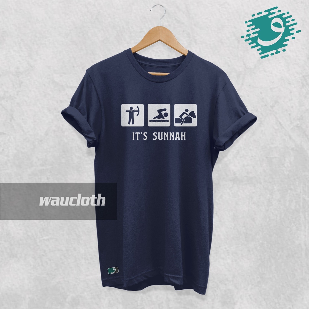 Kaos Dakwah Its Sunnah - Kaos Sunnah - Distro Waucloth
