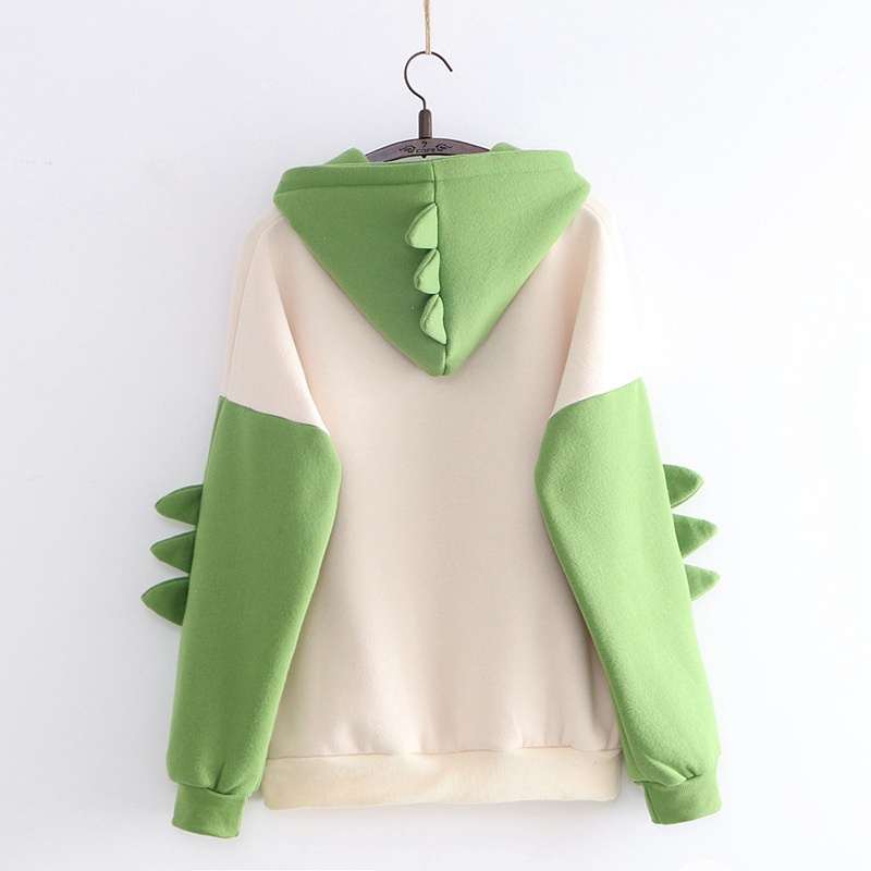 Sweater Wanita Grosir Berkualitas - Dinosaurus Hoodie