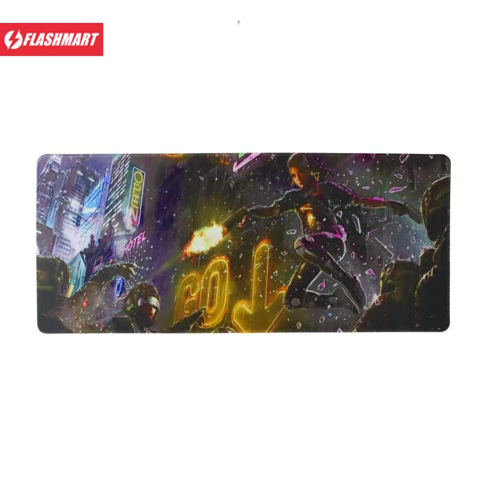 Flashmart Gaming Mouse Pad XL Desk Mat 700 x 300 x 2 mm - RO35