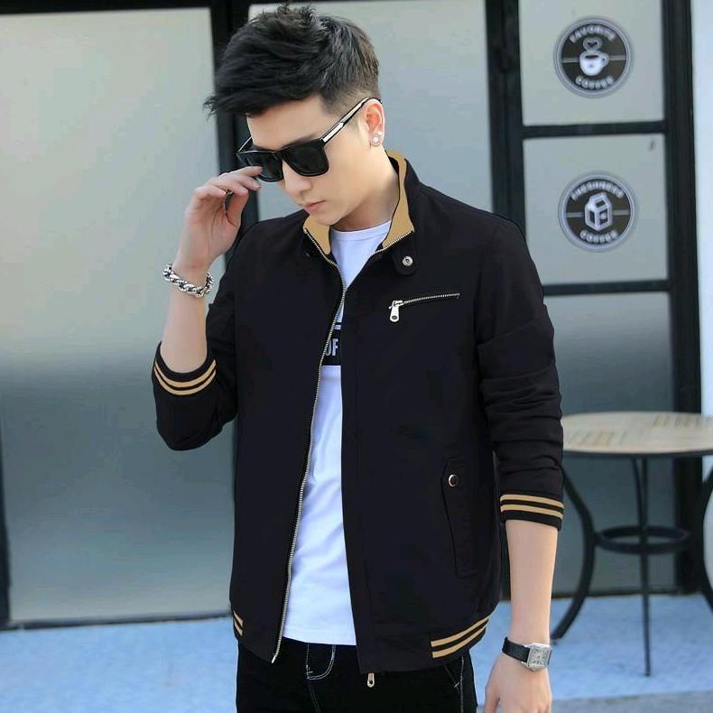 Jaket bomber casual pria original
