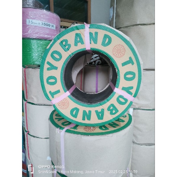 TOYOBAND 15 MM ECER 1 KG AN, Tali Embos, Bahan Tas Anyaman Shin & Saint