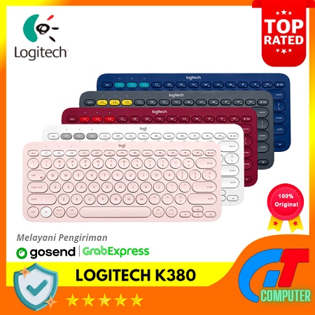 Logitech K380 Bluetooth Wireless Keyboard Multi Device Garansi Resmi