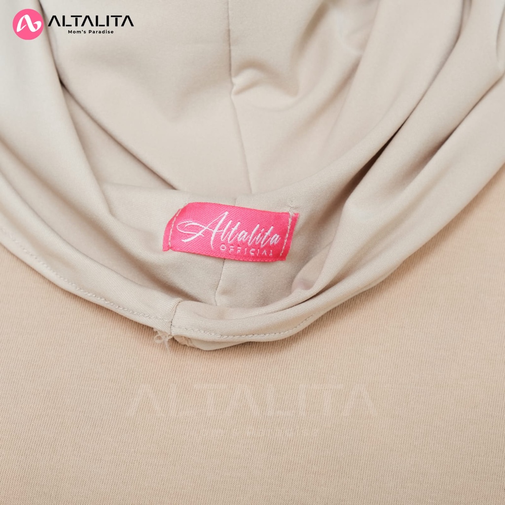 Altalita - Jilbab Instan Nadira pet Kerudung Bergo Sport Ukuran S Polos pet Tebal Bahan Jersey Premium Cocok Untuk Olahraga Volly Futsal Senam dan Sehari-Hari