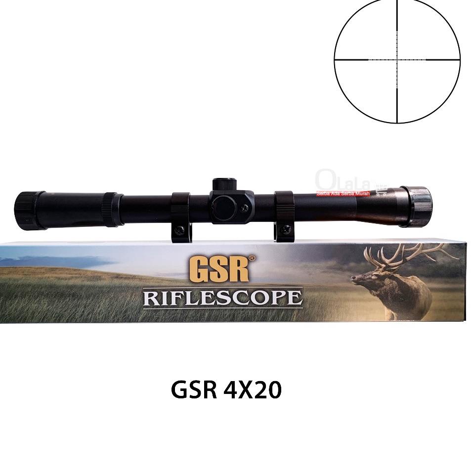 MENARIK TELESKOP GSR 4X20