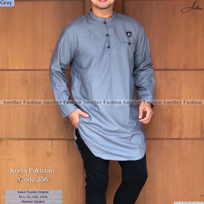 KURTA PAKISTAN LENGAN PANJANG BY ANOTHER
