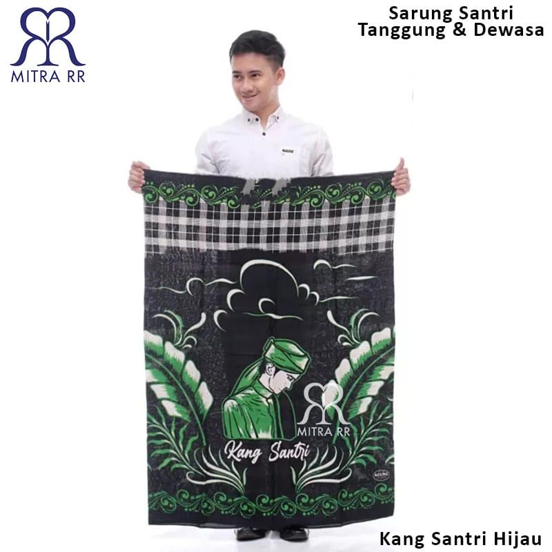 Sarung Santri / Sarung Wayang Sarung Batik Pria Wanita | Sarung Anak Laki laki 12 tahun- Dewasa