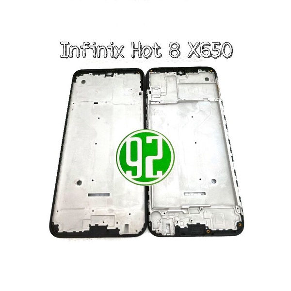 DUDUKAN / TULANG LCD / FRAME LCD / BEZEL LCD INFINIX HOT 8 X650