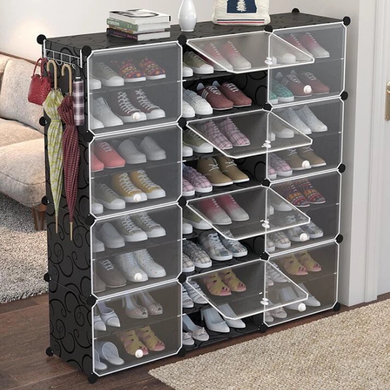 Rak sepatu/Lemari Sepatu/Kotak Sepatu Portable /Kotak Sepatu Rak Sepatu Anti Debu Tebal Shoes Rack P