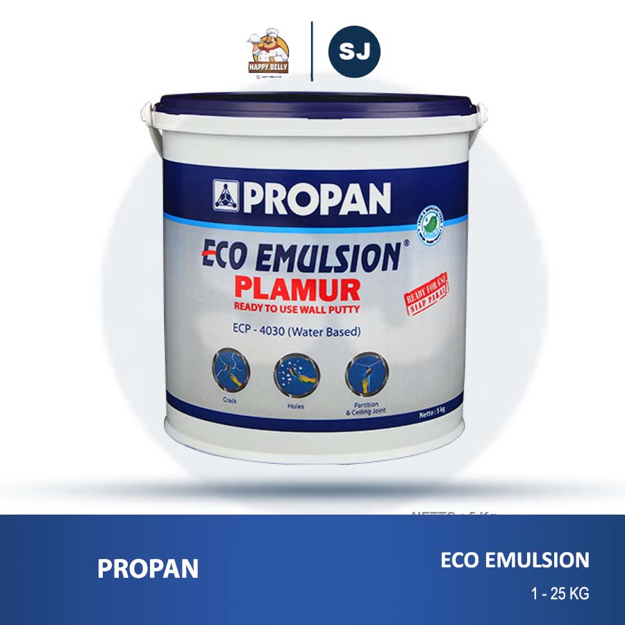 cat dasar tembok propan eco emulsion plamur ECP-4030 1 kg