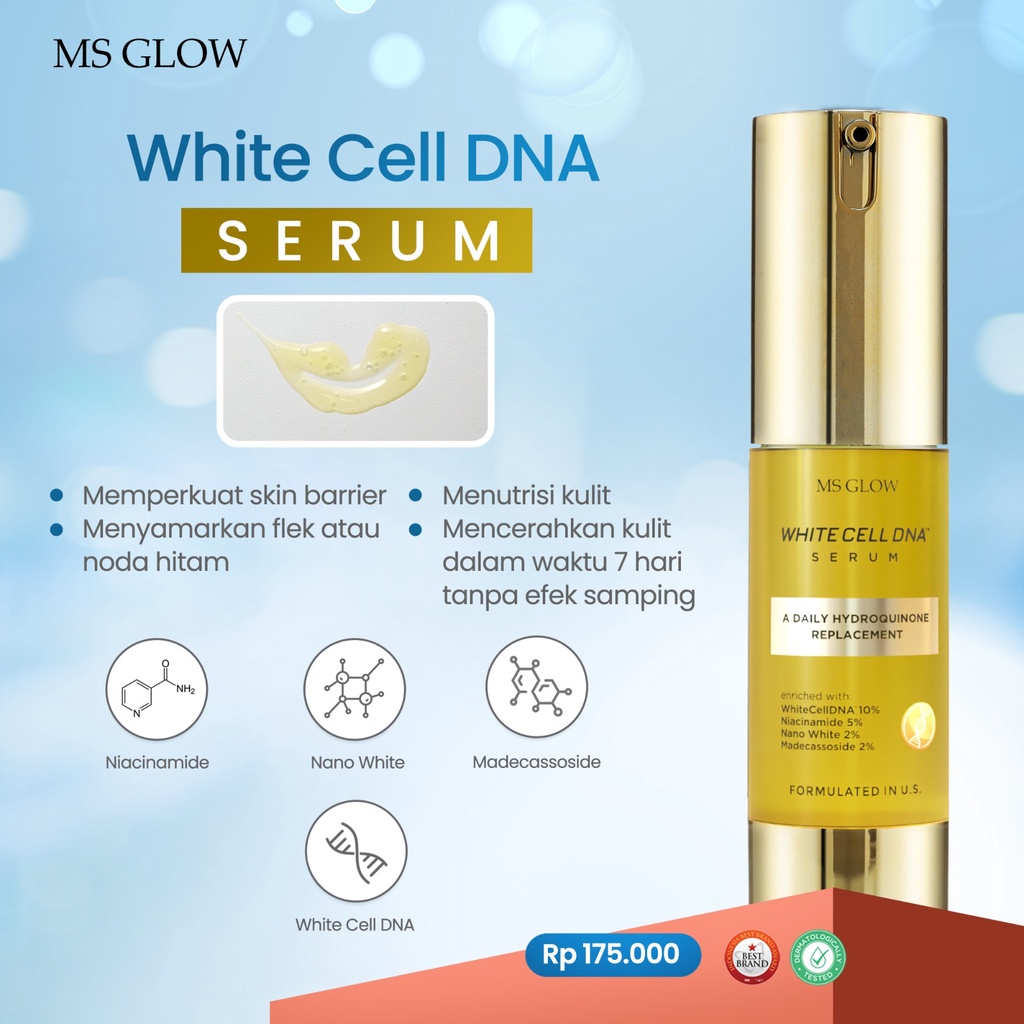 Ms Glow Serum White Cell DNA Original