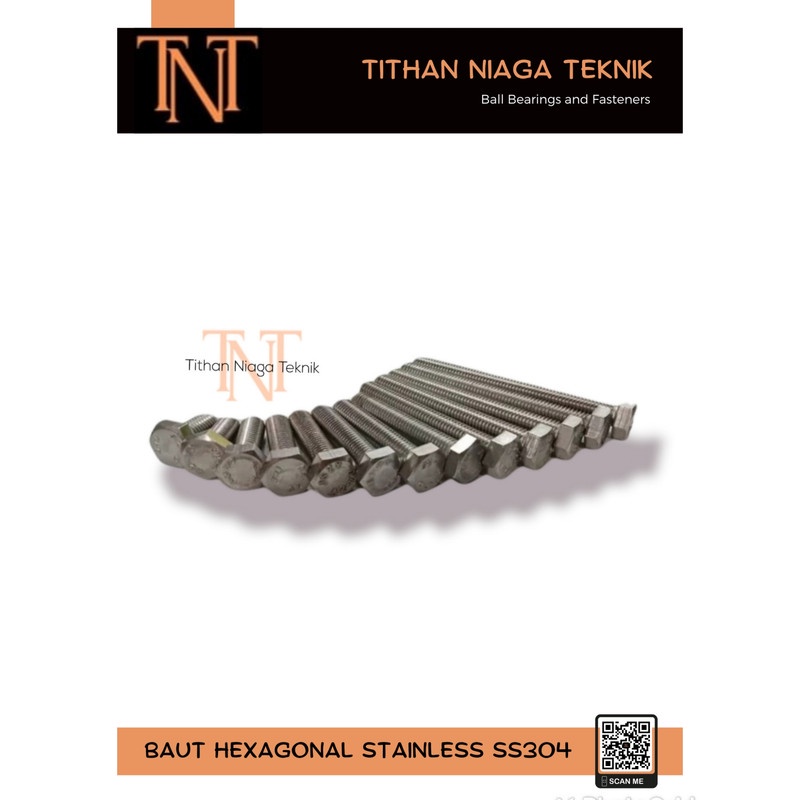 Baut S/S m16 x 2.0 x 35 ( K24 )