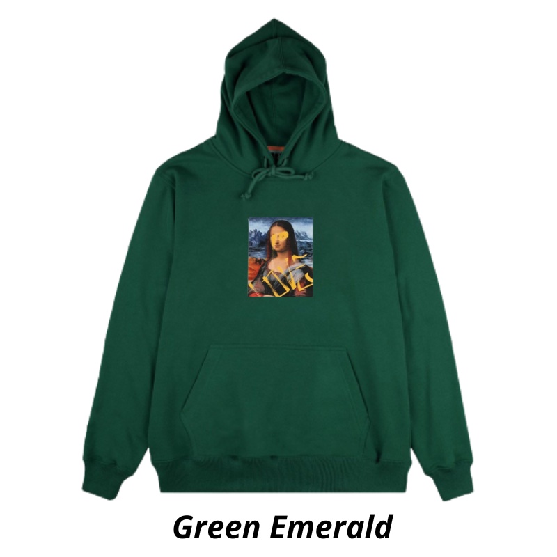 Jaket Sweater Hoodie Plecce Tebal S.M.L.XL High Quality - House Of Smith Bunda Maria Green Emerald