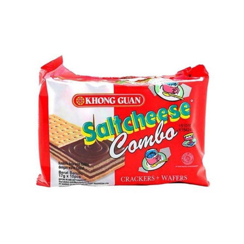 

Saltcheese Combo Cracker + Wafer 10 x 17g