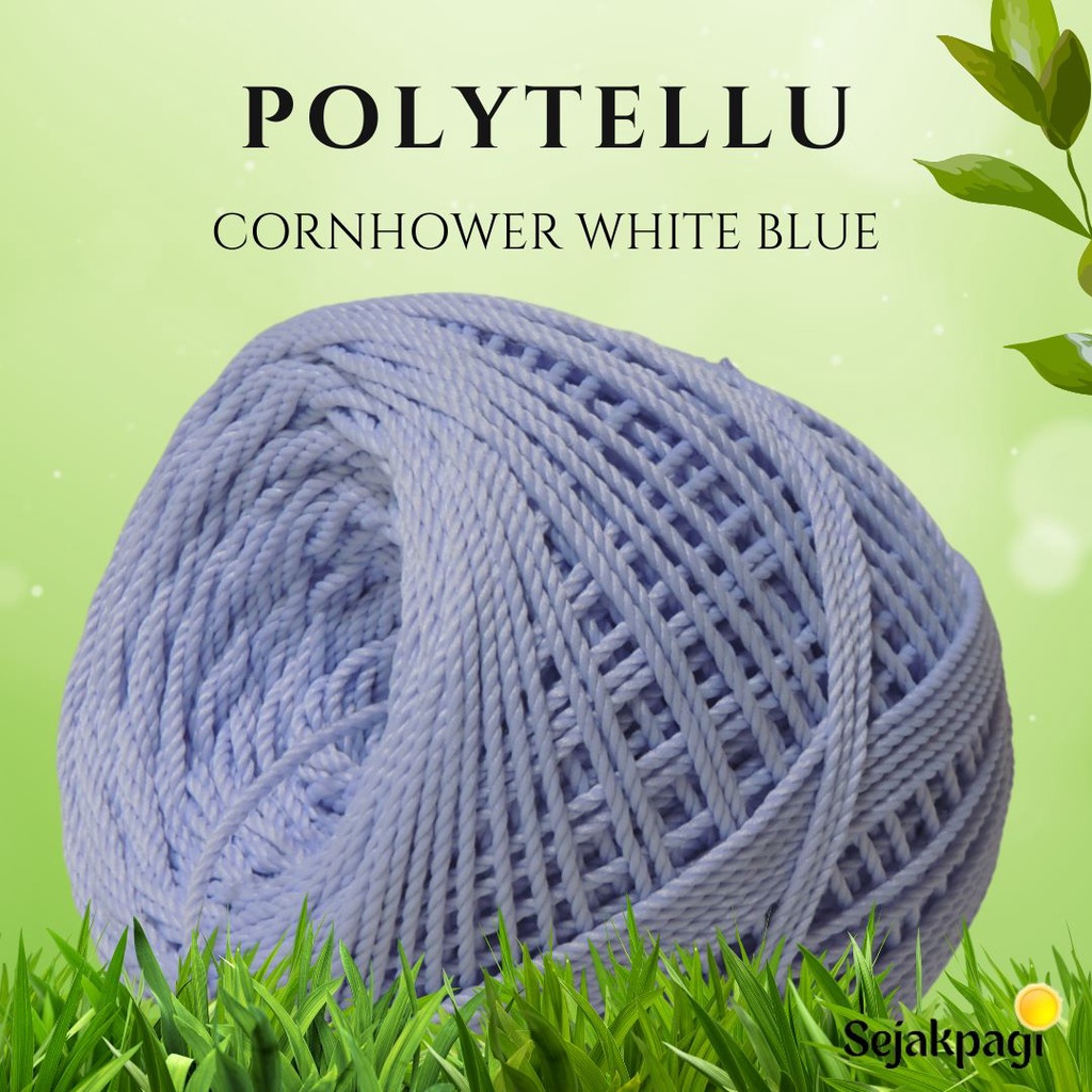 Benang Rajut Polykilap D27 Premium Polyester Polytellu Benang Poli