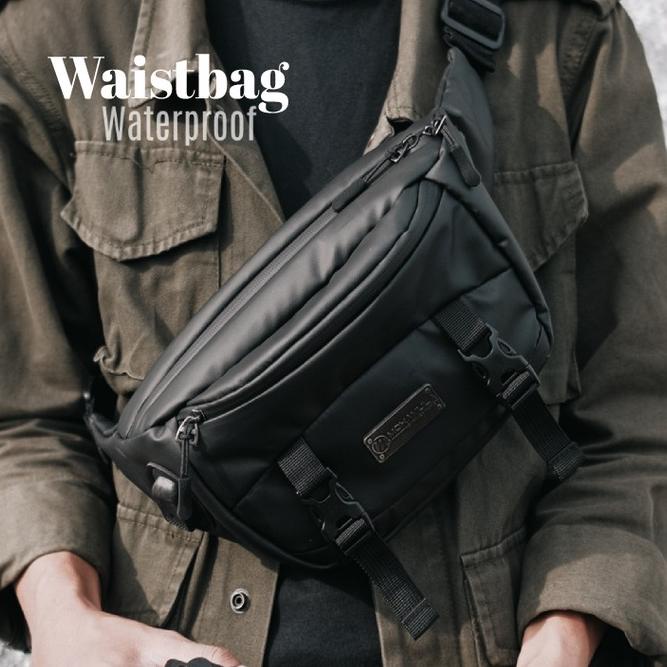 SALE Waistbag Pria Wateroof Tas ggang Orinal - Yakut Mokamula