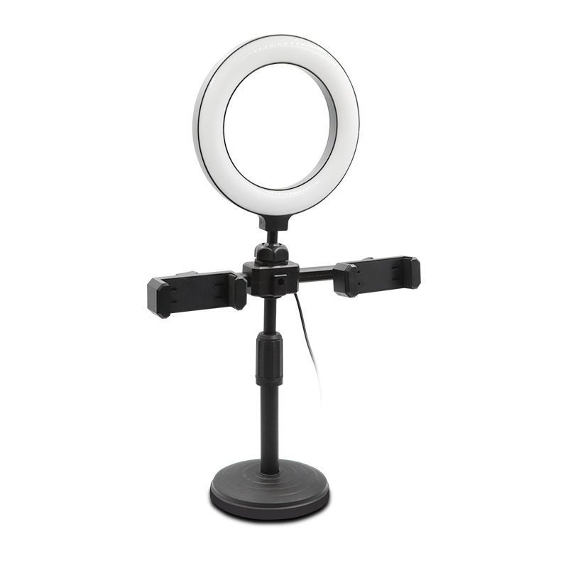 Lampu selfie/Deskop Phone Holder Ring light 20Cm