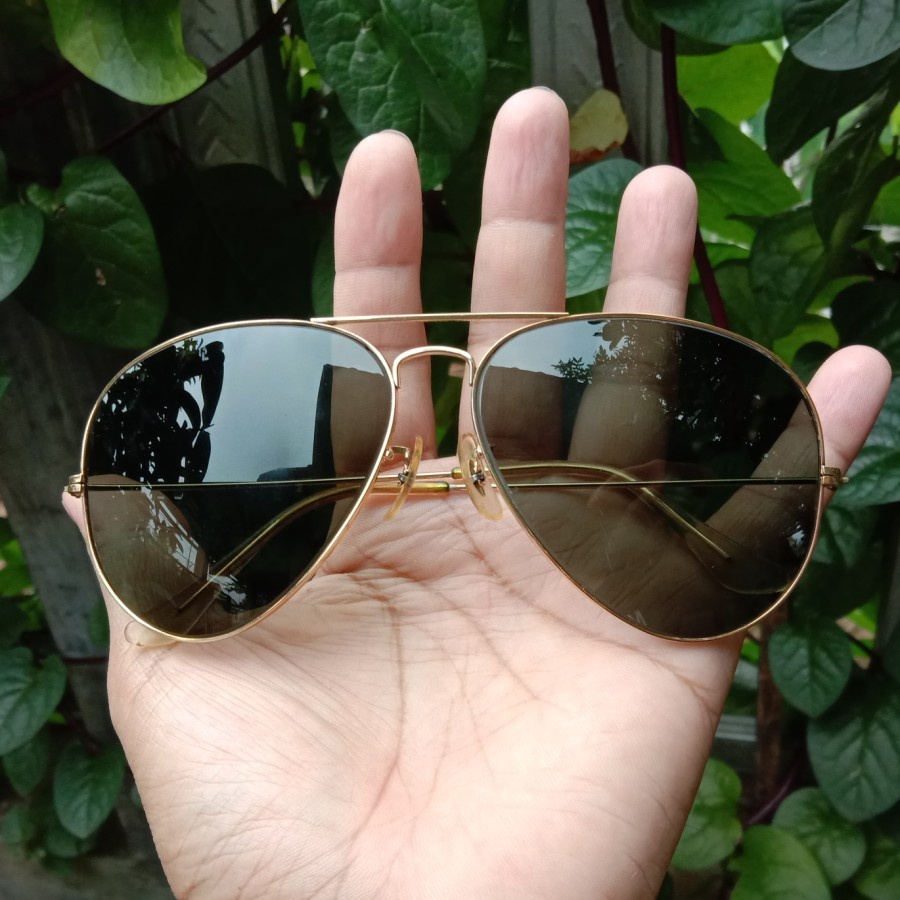 PROMO Kacamata Rayban bl usa original Aviator vintage sunglasses