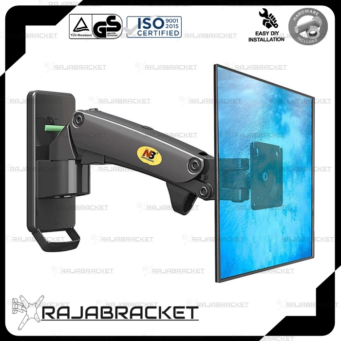 Bracket Monitor 17 19 21 22 24 27 inch, Bracket Monitor Dinding 17&quot; - 27&quot; Universal Full Motion