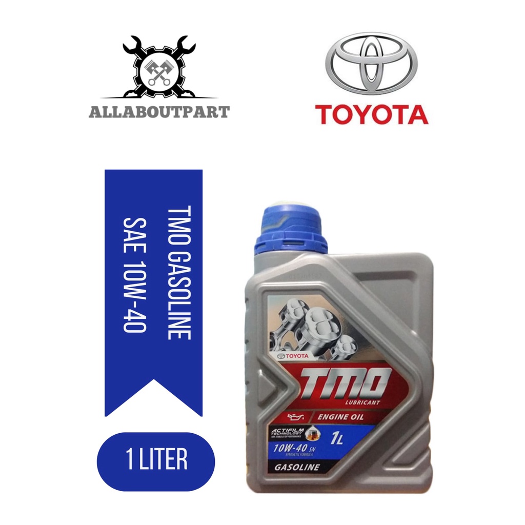 Oli Mesin TMO 10W-40 TOYOTA 1 Liter - Oli Toyota - Oli Mesin - Oli Mobil - Pelumas Mesin Mobil - Oli