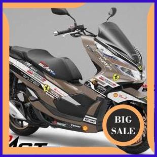 limited stock Decal Stiker Honda PCX 150 GOLD FERRARI 140ZZ3