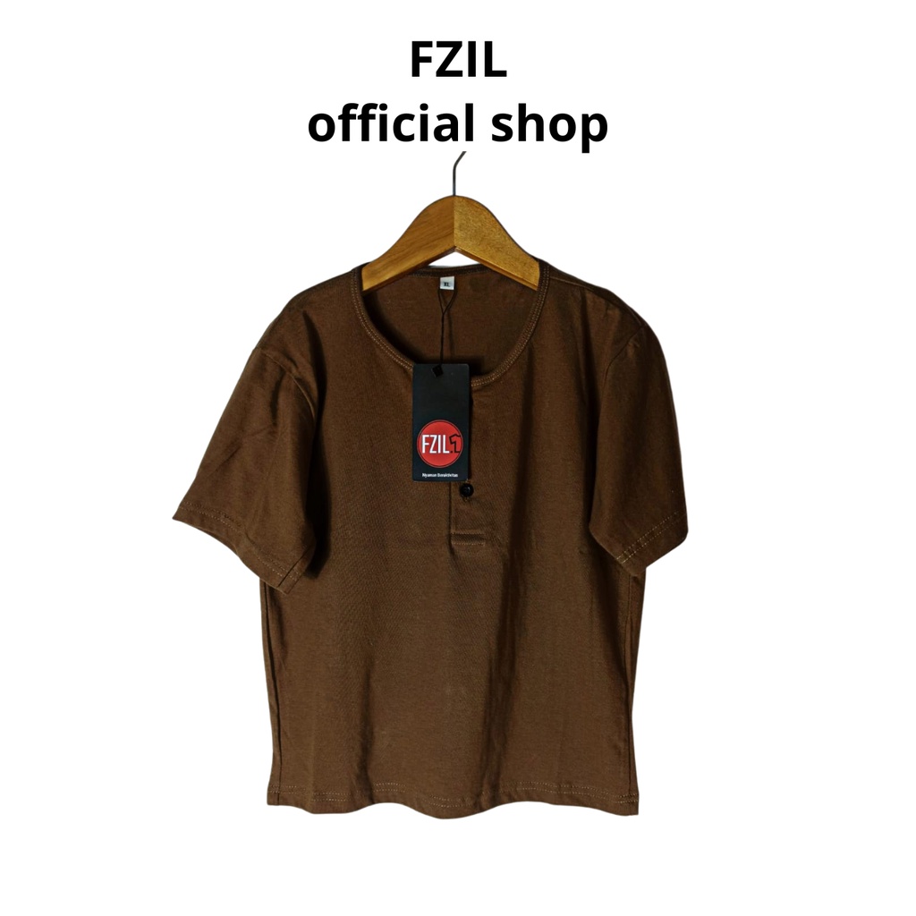 FZIL Kaos Kancing Anak Laki-Laki 1-10 Tahun Toffee