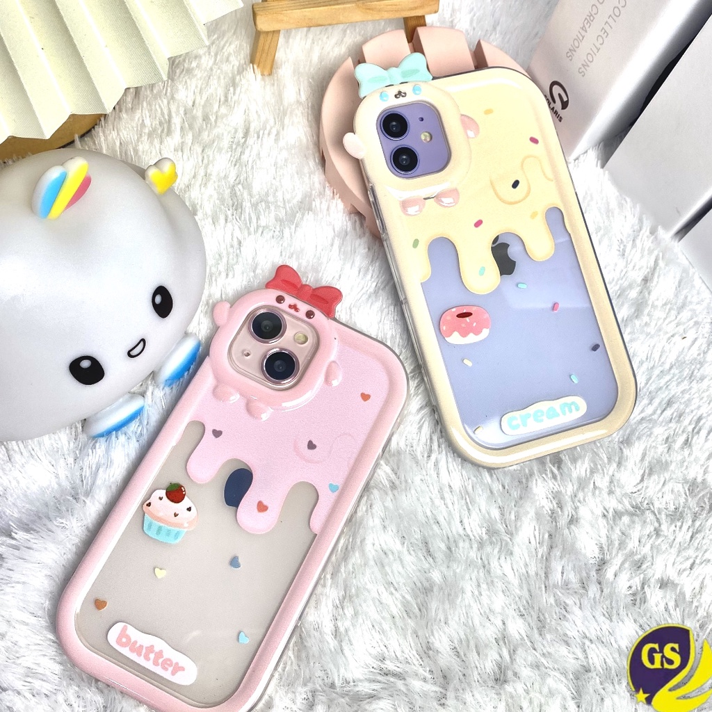 NEW!! CASE SWEET BUTTER &amp; CREAM FOR IPHONE 7+ 8+ X XS XR XS MAX iPhone 11 12 13 PRO MAX iPhone 14 14 PRO14 PLUS 14 PRO MAX