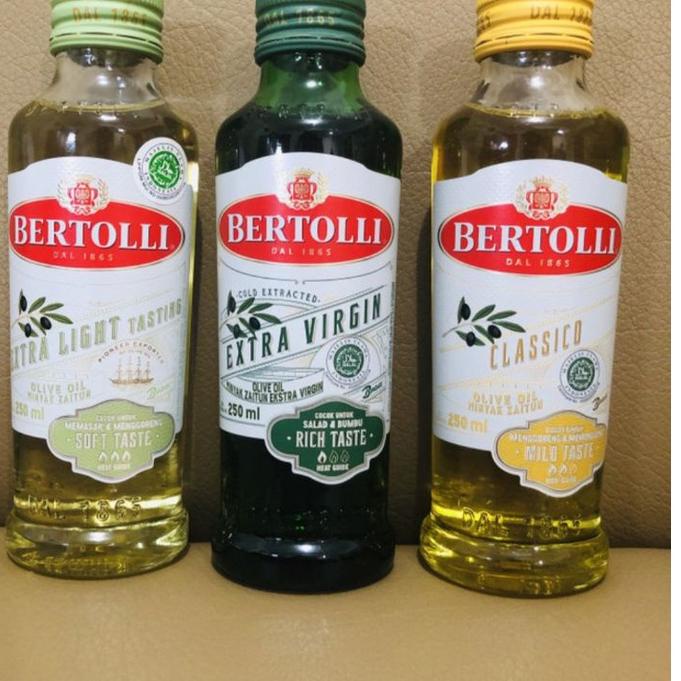 

℮ Minyak zaitun / olive oil / Bertolli 250ml / Bertolli 500ml/ virgin / extra virgin / extra light ✽