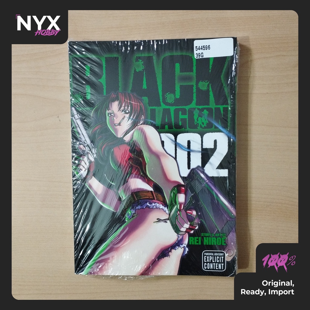 Black Lagoon Manga Komik English Import Volume 2